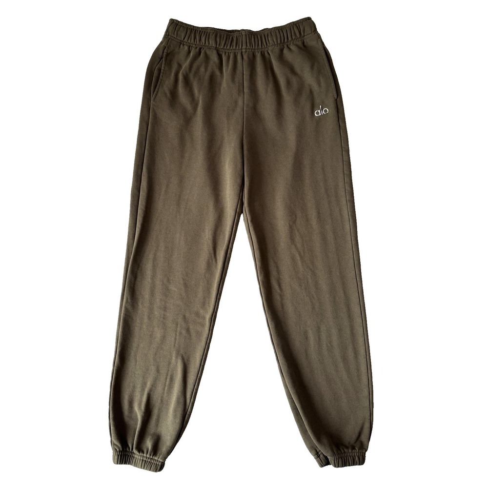 ALO Yoga Brown Olive Track Pants